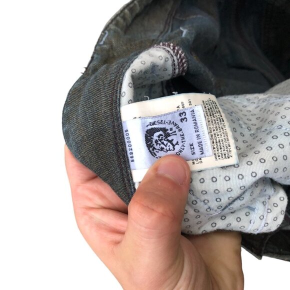Vintage Diesel Jeans Size 33 BETHOW Blue - Picture 7 of 7
